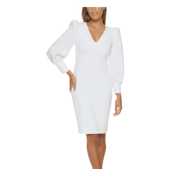 NWOT CK V-Neck Dress - Picture 4 of 4